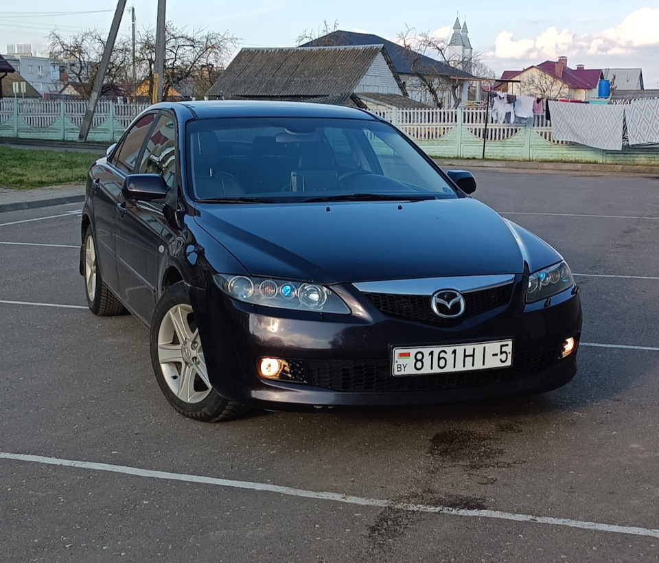 ДХО/повторитель поворотов в бампер. — Mazda 6 (1G) GG, 2,3 л, 2006 года ...