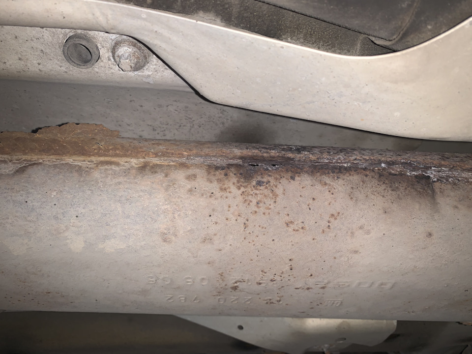 Глушитель — Opel Corsa D, 1,4 л, 2008 года | кузовной ремонт | DRIVE2