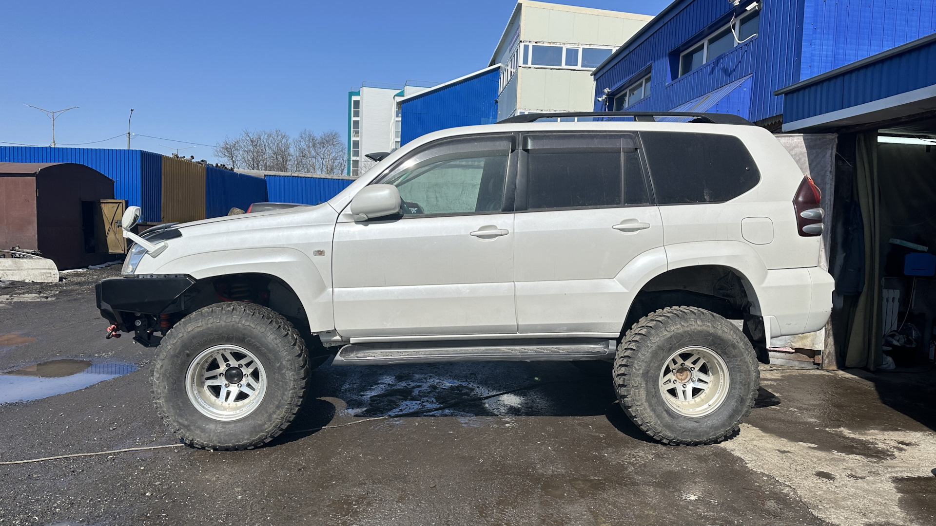 Toyota Land Cruiser Prado 120-series 3.4 бензиновый 2004 | Kamchatka на  DRIVE2