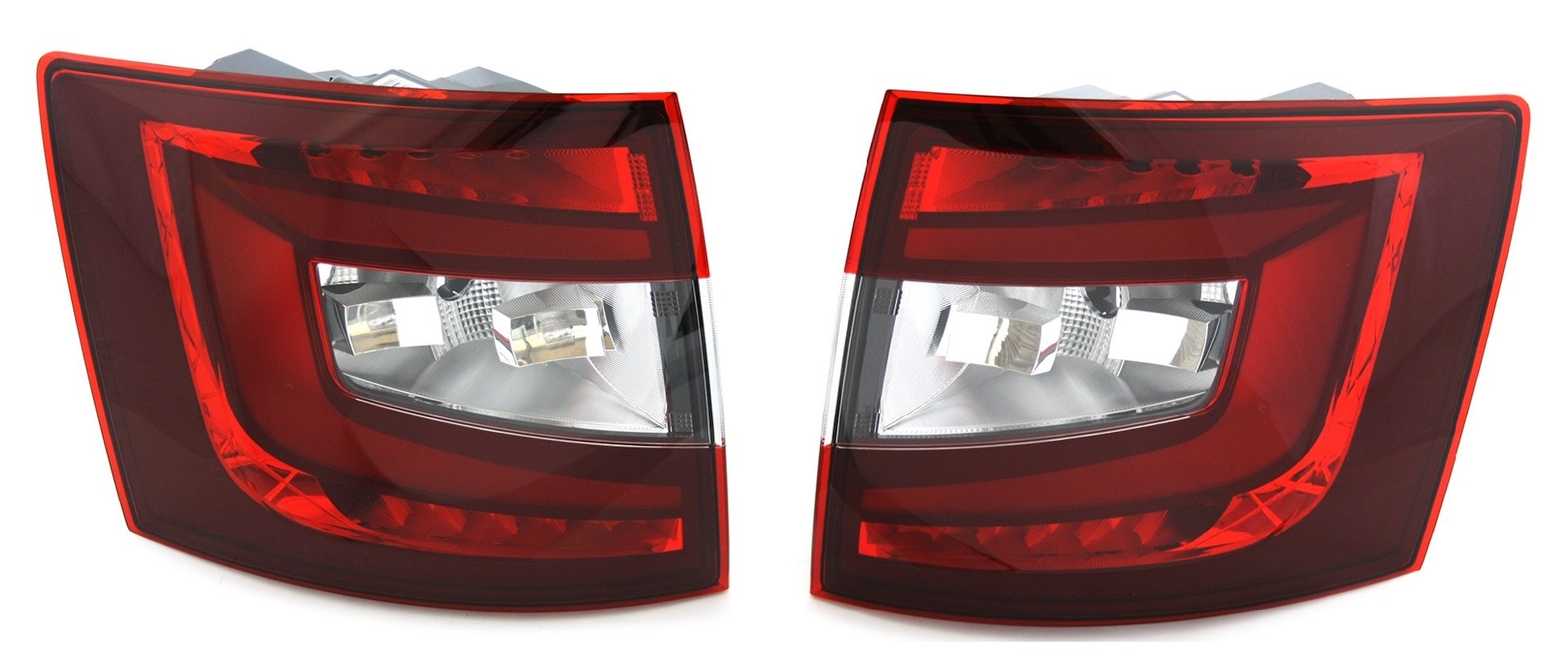 Задние Led фонари + подсветка номера от Octavia Scout FL — Skoda ...