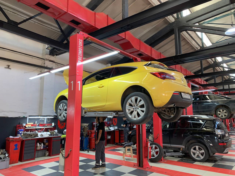 Первая поездка в сервис — Opel Astra J GTC, 1,4 л, 2012 года | визит на ...