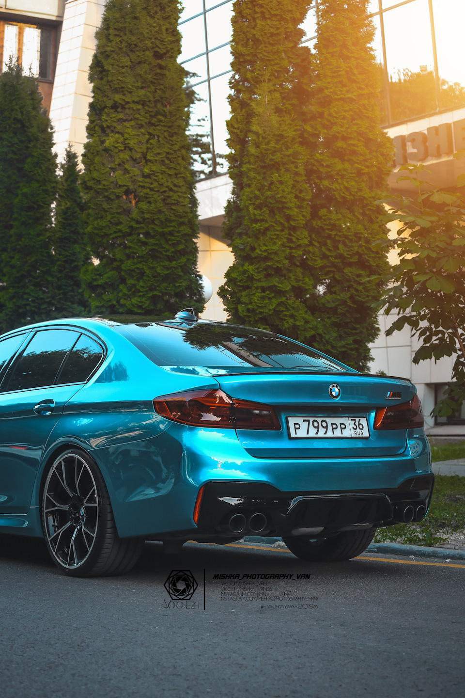 BMW m5 f90 Blue