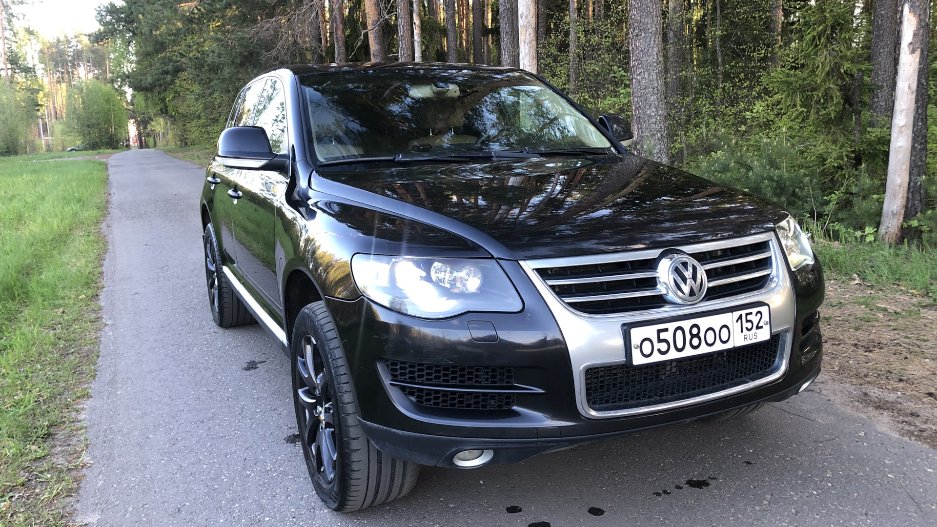 Продажа Volkswagen Touareg (1G) 2008 (бензин, АКПП) — с историей  обслуживания — DRIVE2.RU