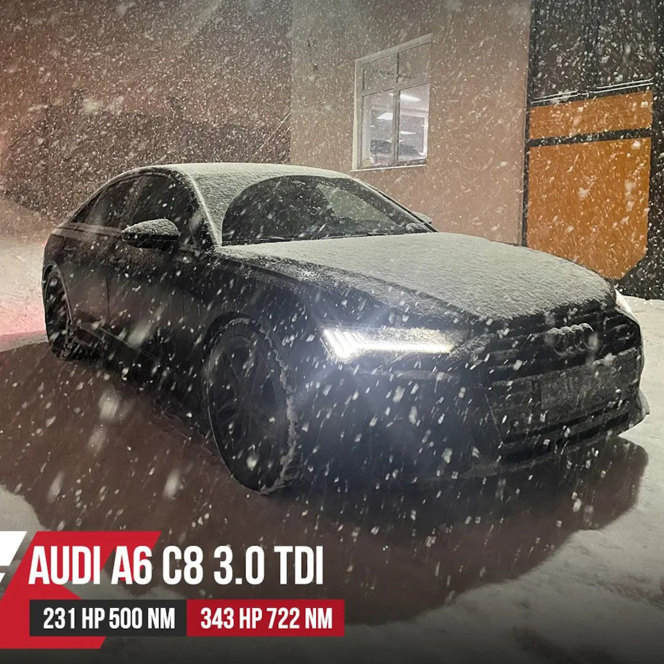 Чип тюнинг Audi A6 C8 45 TDI 231hp DDVE — > Stage1 343hp 722Nm — Eurocode  чип тюнинг на DRIVE2