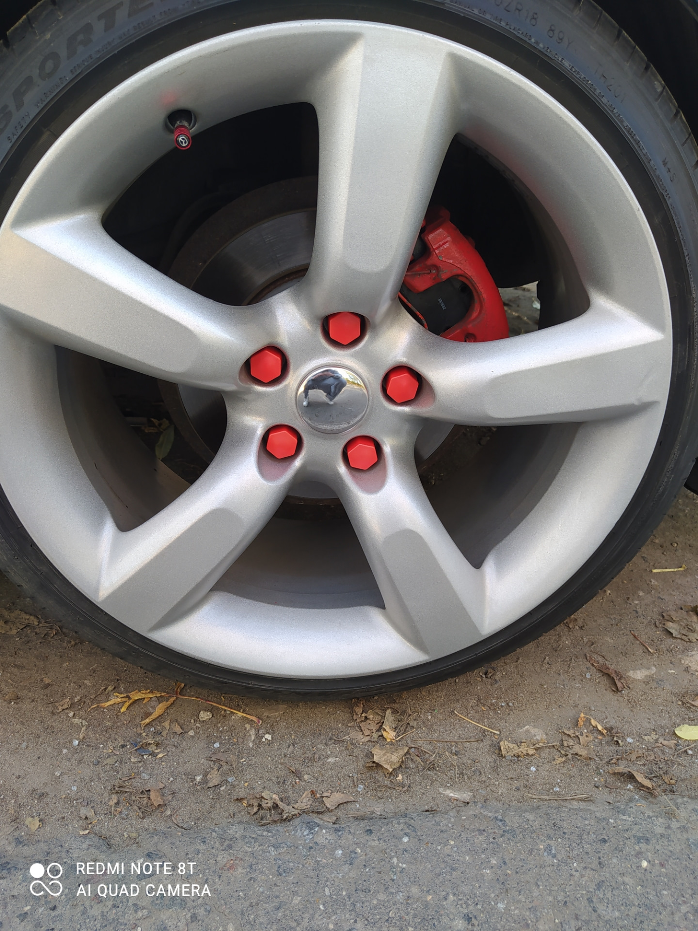 Колпачки на гайки — Mazda 3 (2G) BL, 1,6 л, 2010 года | колёсные диски ...