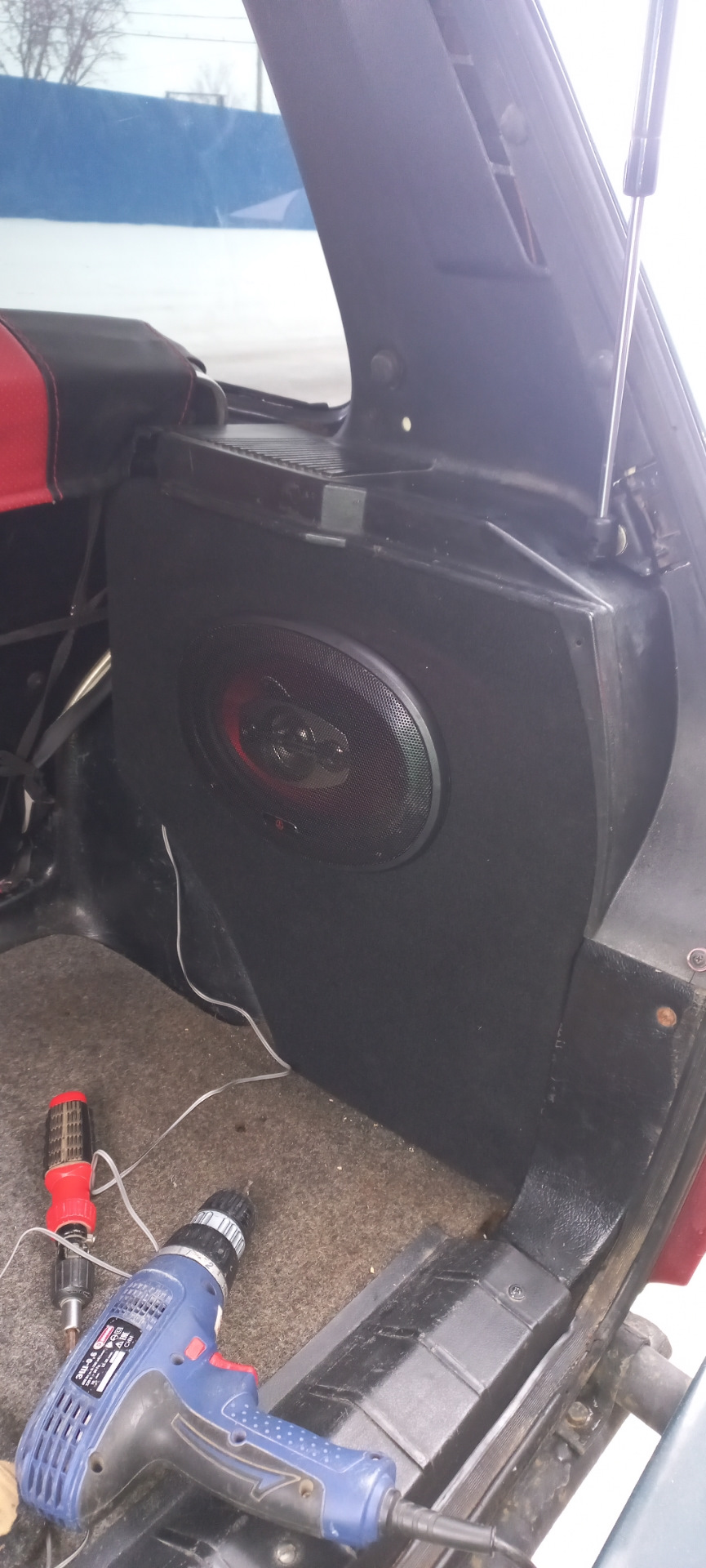 Короба под задние динамики — Lada 4x4 3D, 1,7 л, 1999 года | аксессуары ...