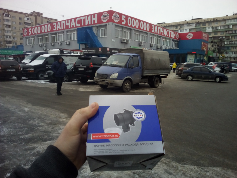 ДМРВ + датчик дроссельной заслонки — ГАЗ Газель, 2,5 л, 2007 года ...