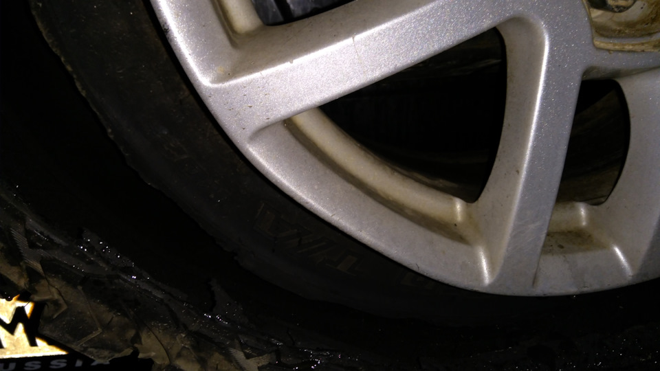 Погнутый диск и чем это грозит — УАЗ Patriot, 2,7 л., 2014 года ...