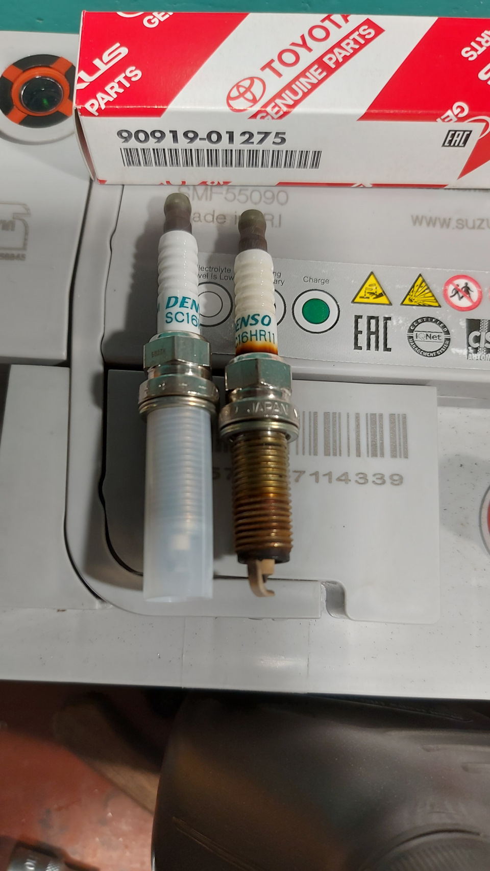 9091901275 Свеча зажигания TOYOTA LEXUS | Запчасти на DRIVE2