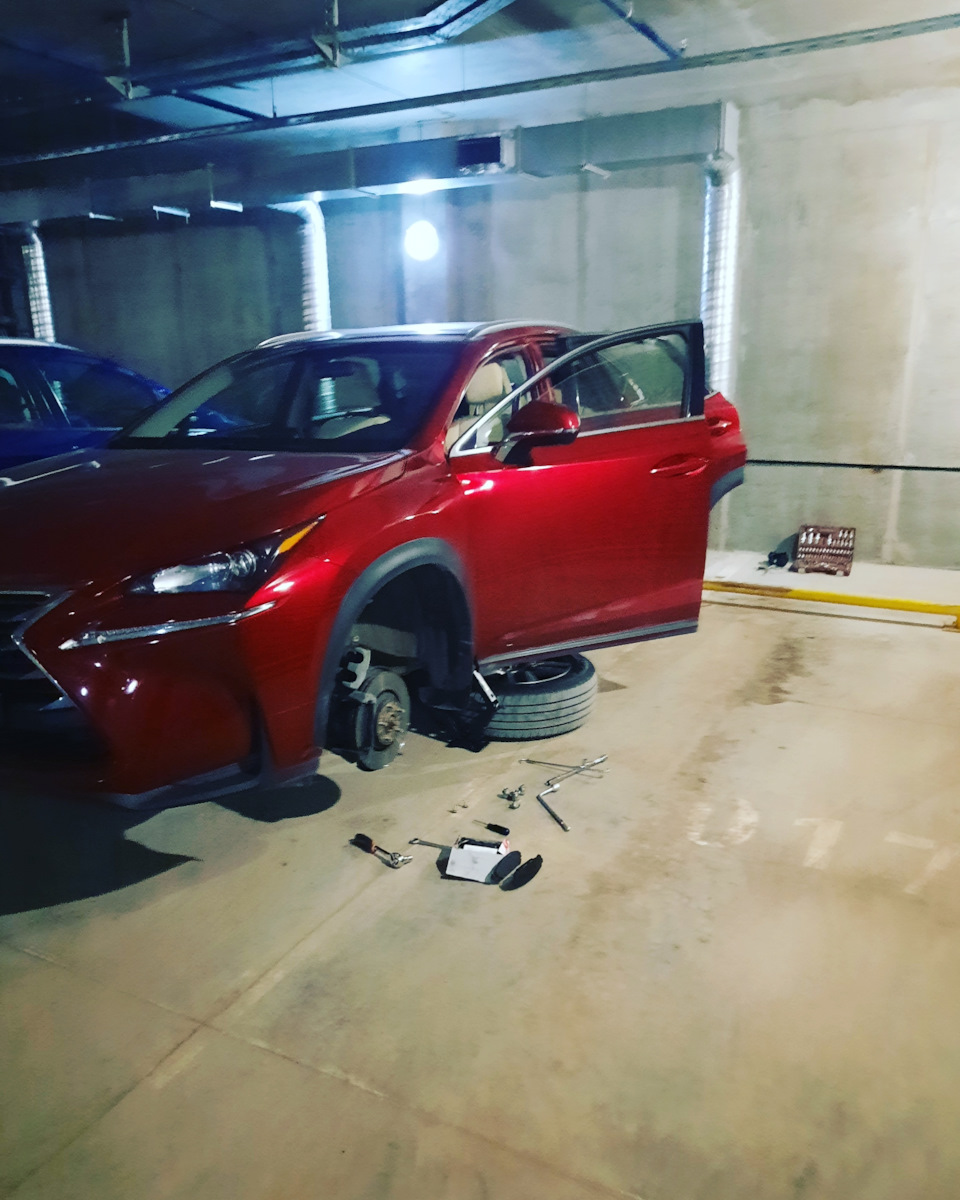 Печальный басня про ремонт — Lexus NX (1G), 2 л, 2017 года | своими ...