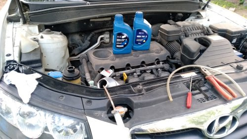 Фото в бортжурнале Hyundai Santa Fe (2G)