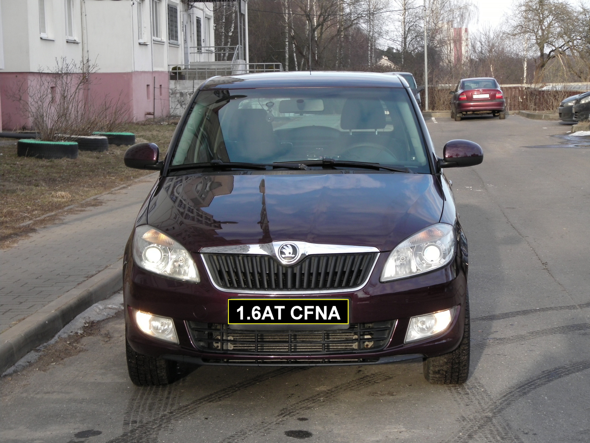 Полная покраска авто. — Skoda Fabia Mk2, 1,6 л, 2011 года | кузовной ремонт  | DRIVE2