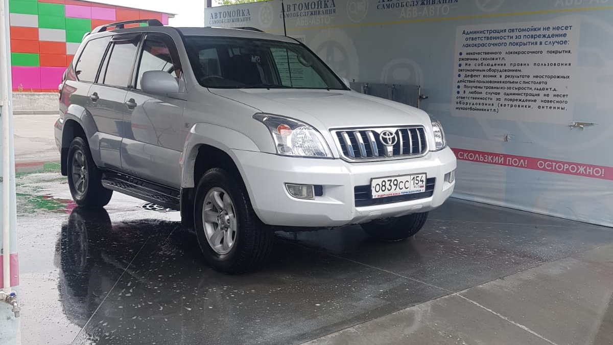 Toyota Land Cruiser Prado 120-series 3.4 бензиновый 2004 | на DRIVE2