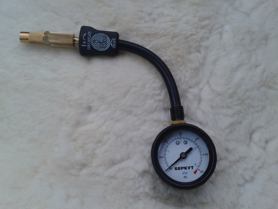 Манометр с дефлятором Беркут ADG-032 — Mitsubishi Pajero Sport (2G), 3 ...