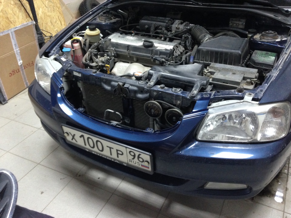 Как снять решетку акцент Решетка Радиатора - Hyundai Accent (2G), 1,5 л, 2008 года тюнинг DRIVE2