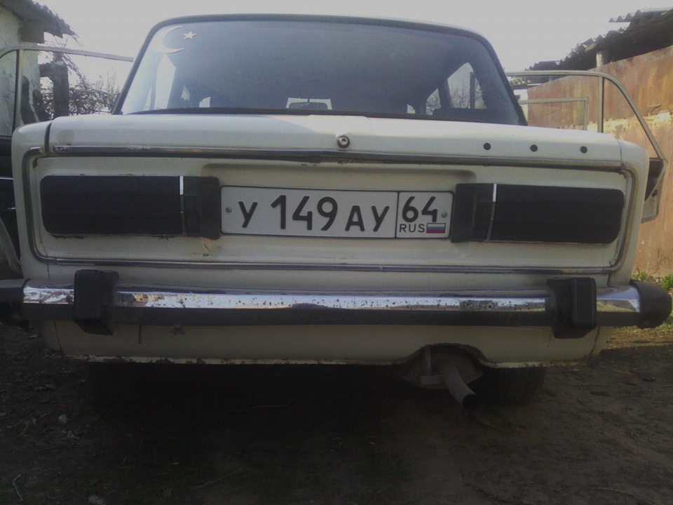задние фары закрасил — Lada 2106, 1,6 л, 1980 года | стайлинг | DRIVE2