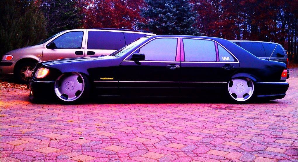 как смотрятся как у меня диски если подвеску занизить — Mercedes-Benz ...