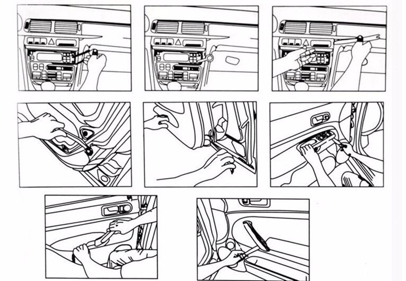 Набор ремуверов с АлиЭкспресс — Renault Sandero Stepway (2G), 1,6 л ...