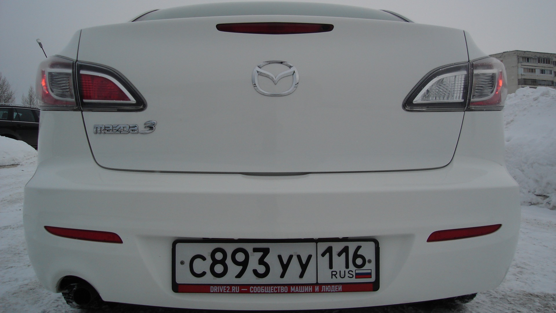 Mazda 3 (2G) BL 1.6 бензиновый 2013 | 2013 *Улыбка* на DRIVE2