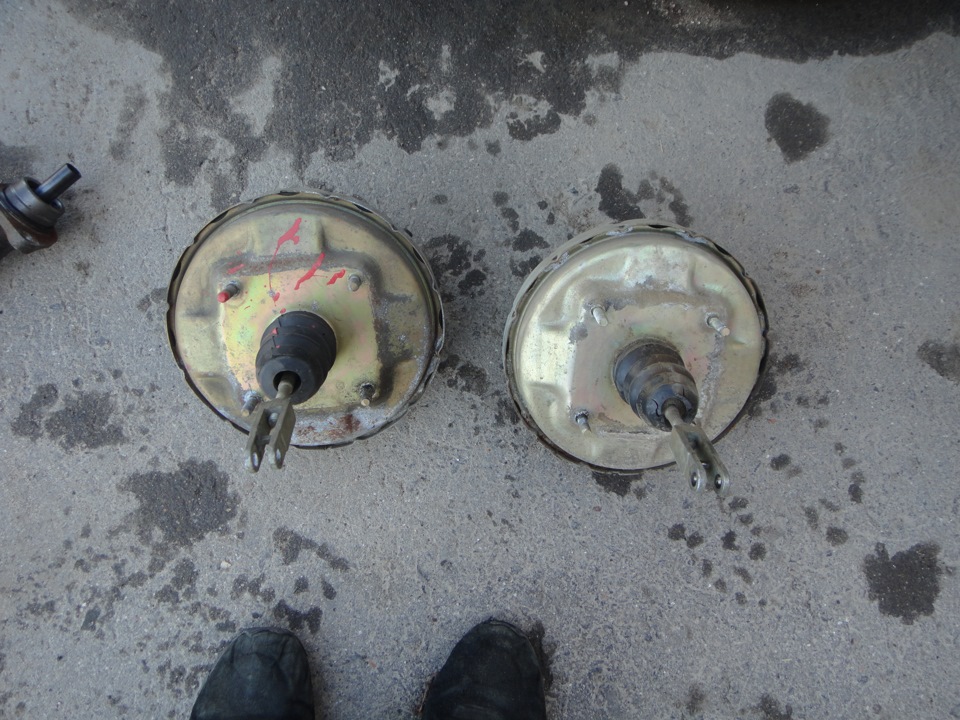 замена вакумного усилителя тормозов — Москвич 2141, 1,5 л, 1991 года ...