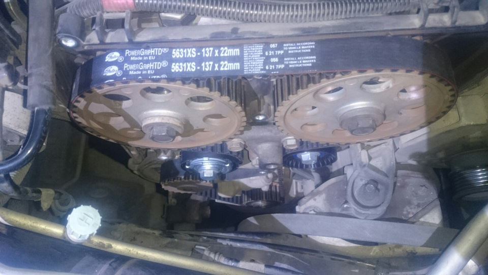 ГрмЧасть2. — Lada Приора седан, 1,6 л, 2014 года | плановое ТО | DRIVE2