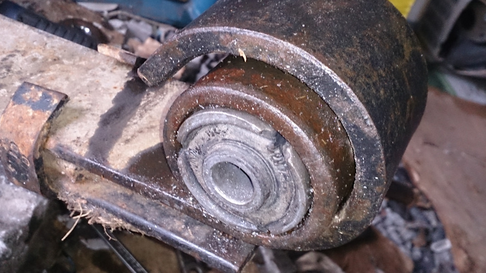 замена рессоры на газели. замена сайлентблока — ГАЗ Газель, 2,4 л, 2004 ...