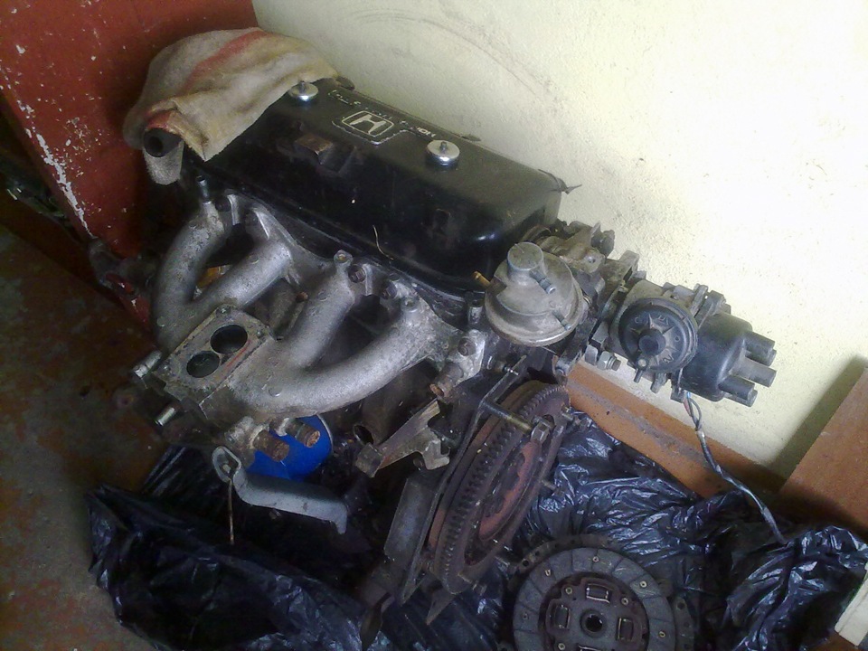 двигатель ev-2 honda 1987года двигатель ev-2 honda 1987года