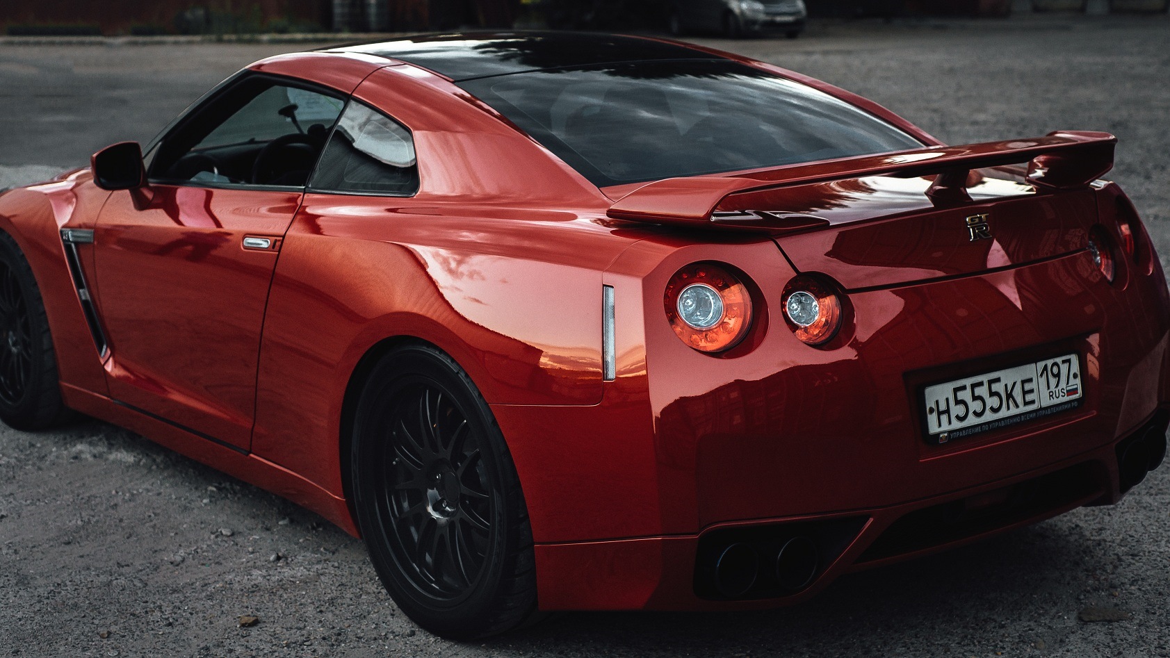 Nissan GTR r35 Red Katana