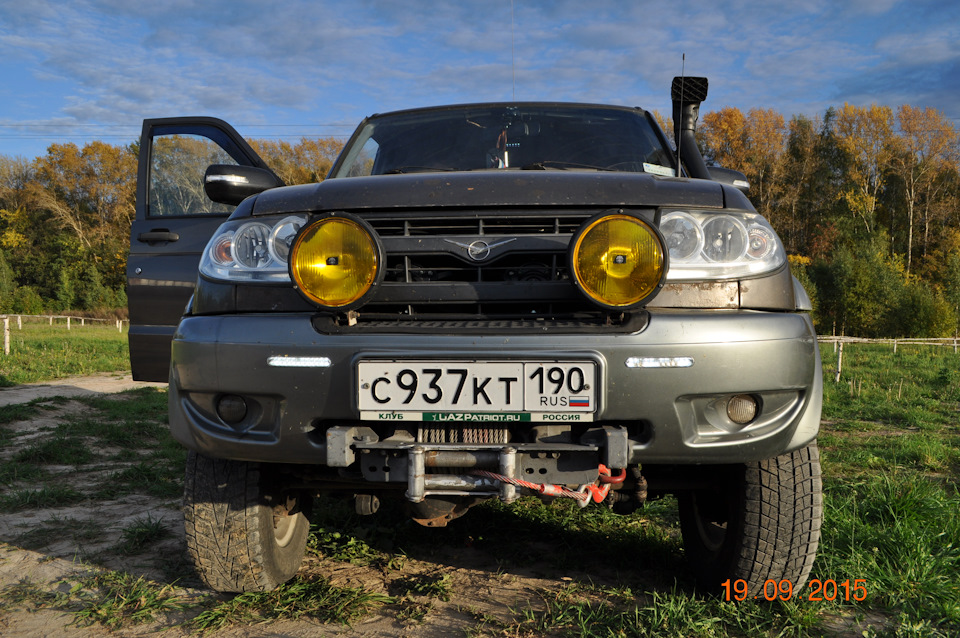 ДХО — УАЗ Patriot, 2,7 л, 2007 года | другое | DRIVE2