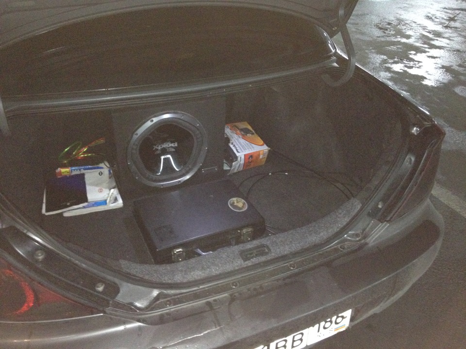 Отделка элементов карпетом — KIA Spectra, 1,6 л, 2006 года | стайлинг ...