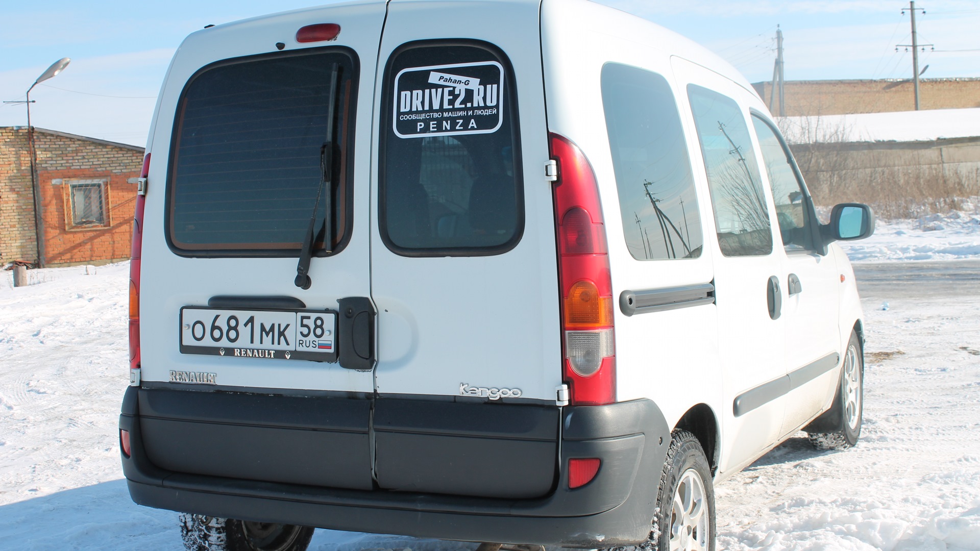 Renault Kangoo (1G) 1.4 дизельный 2004 | 1.4 crazy !!! на DRIVE2