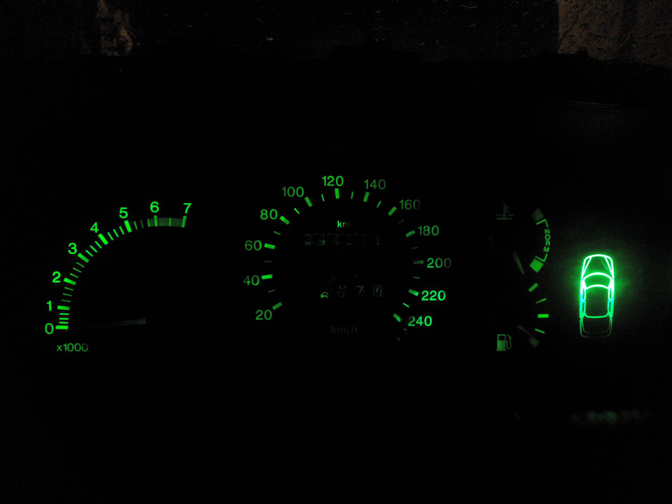 Стрелки комбинации приборов — Ford Scorpio I, 2,4 л, 1988 года ...