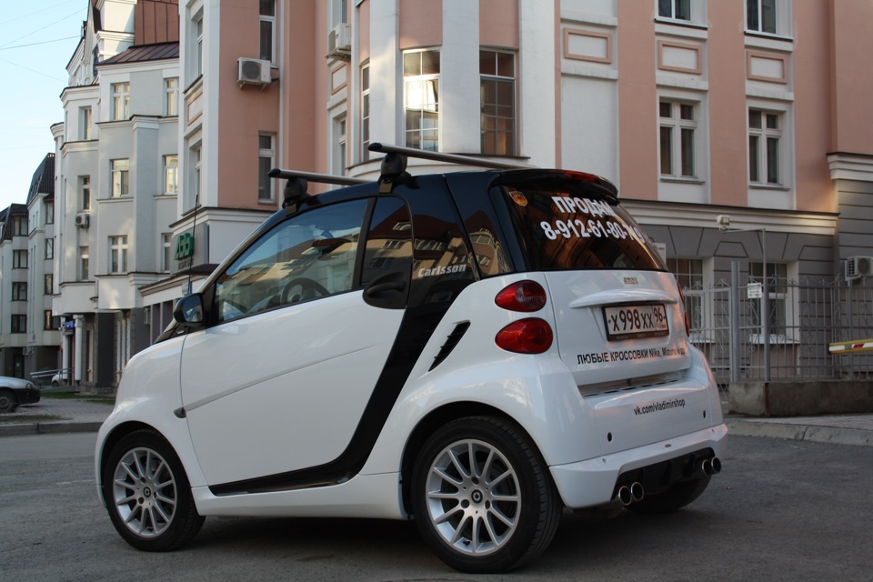 Просто фото моего Smart — Smart fortwo (2G), 1 л, 2010 года ...