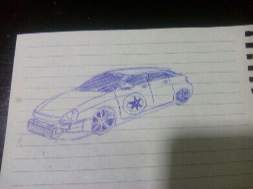 Рисунки приоры — Lada Приора хэтчбек, 1,6 л, 2012 года | просто так ...