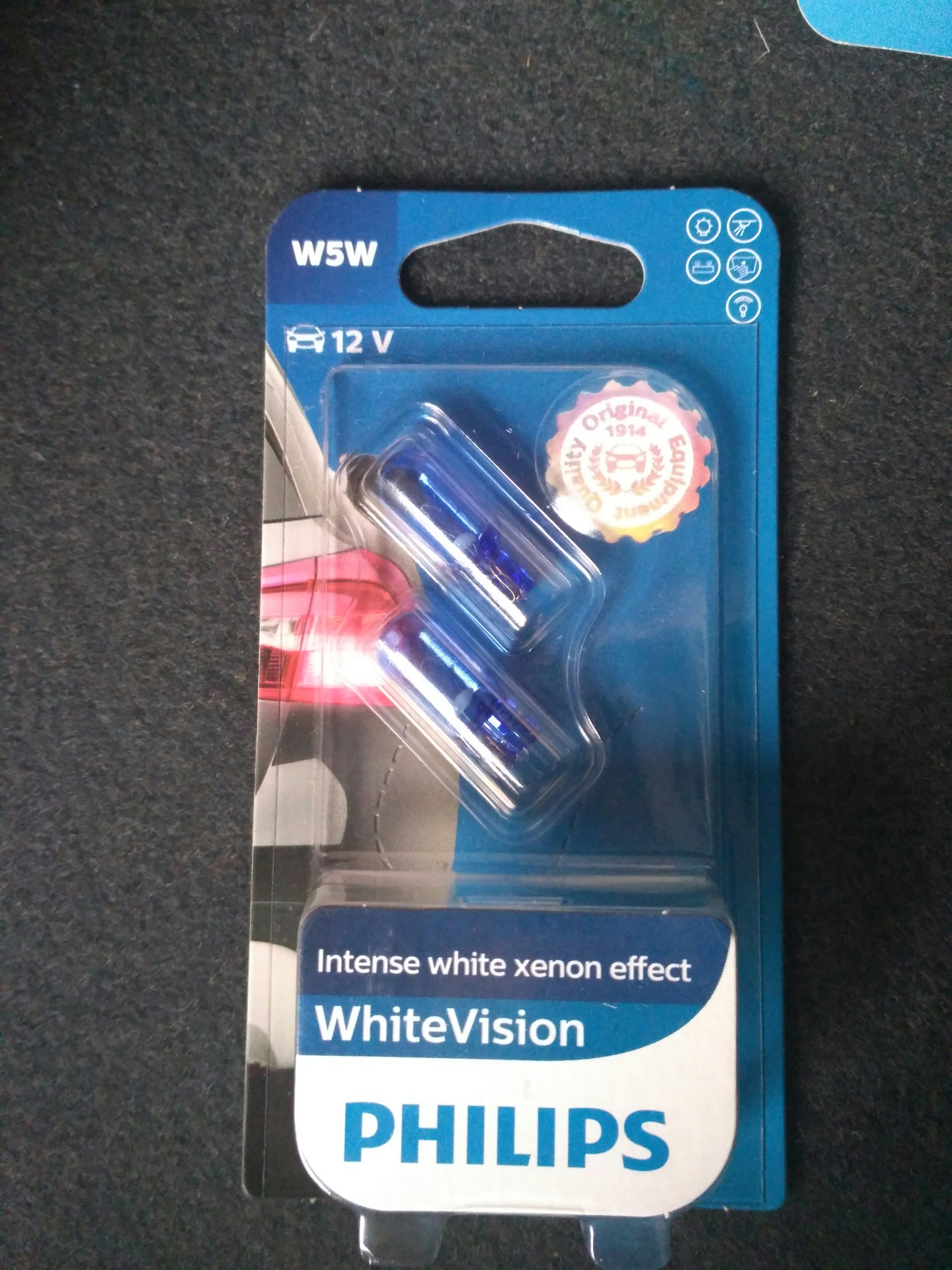 Philips white w5w