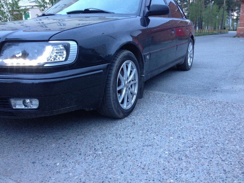 ПОставил пружины FK -35mm + Стойки Каяба Excel-G — Audi 100 (C4), 2,3 л ...