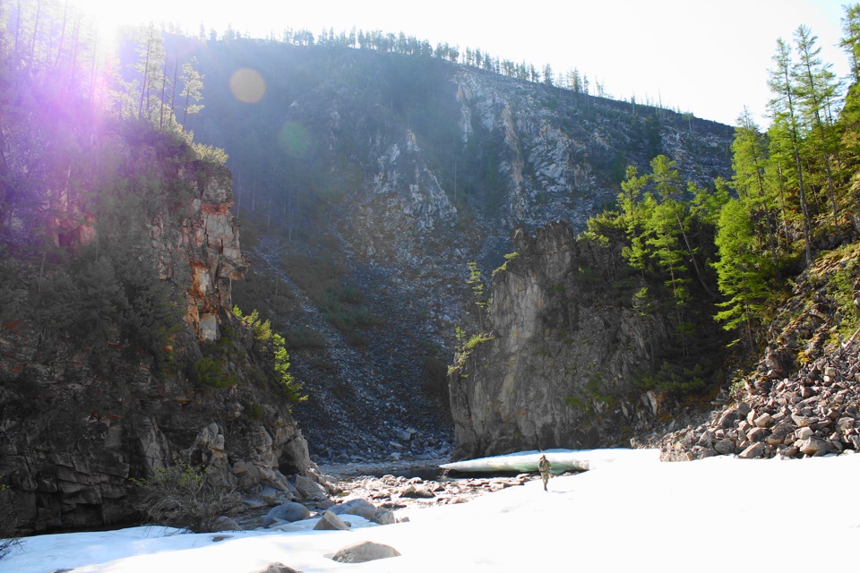 Walk through the taiga rivers1 part