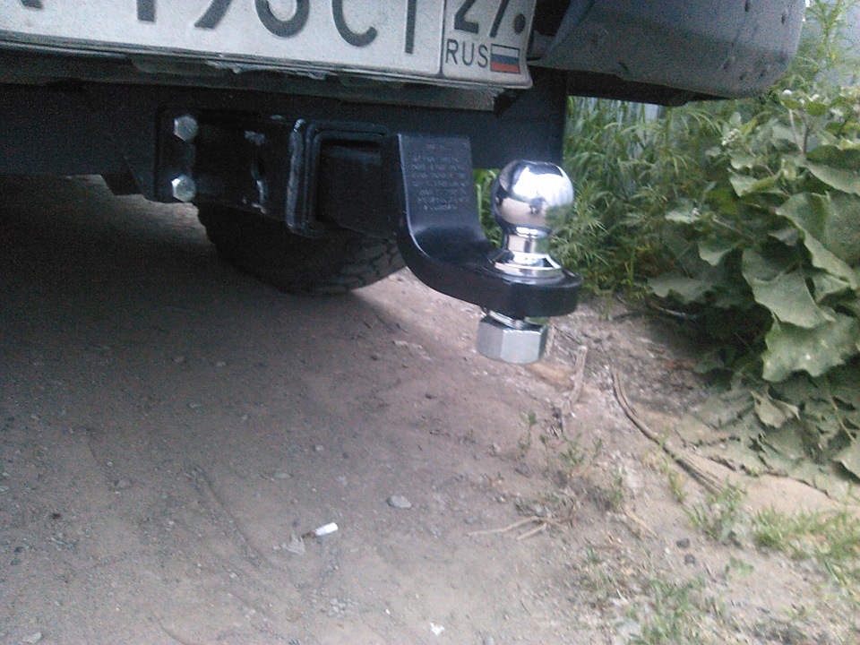 Сооружаем фаркоп. — Nissan Terrano I, 2,7 л, 1991 года | аксессуары ...