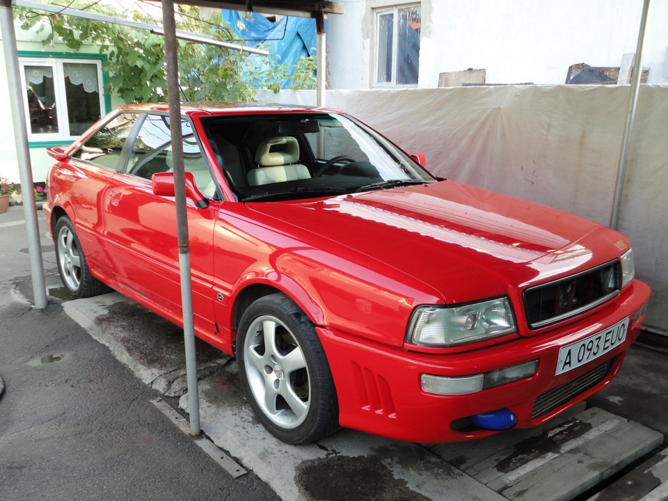 Тонировка, прощай "аквариум". — Audi Coupe (89,8B), 2,7 л, 1994 года ...