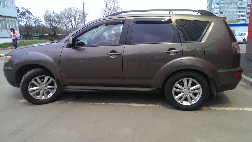 наконец-то и я переобулся :) — Mitsubishi Outlander XL, 2 л, 2011 года ...