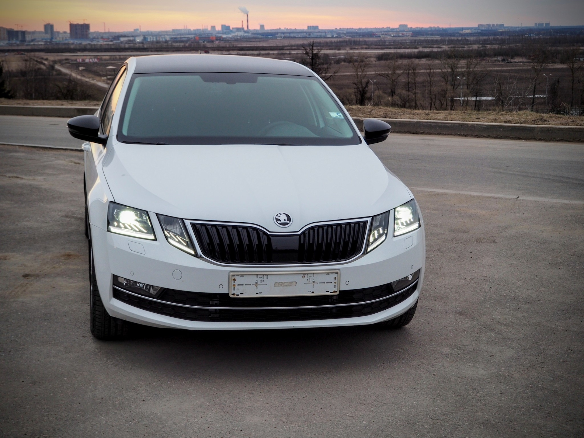 Skoda Octavia a7 White