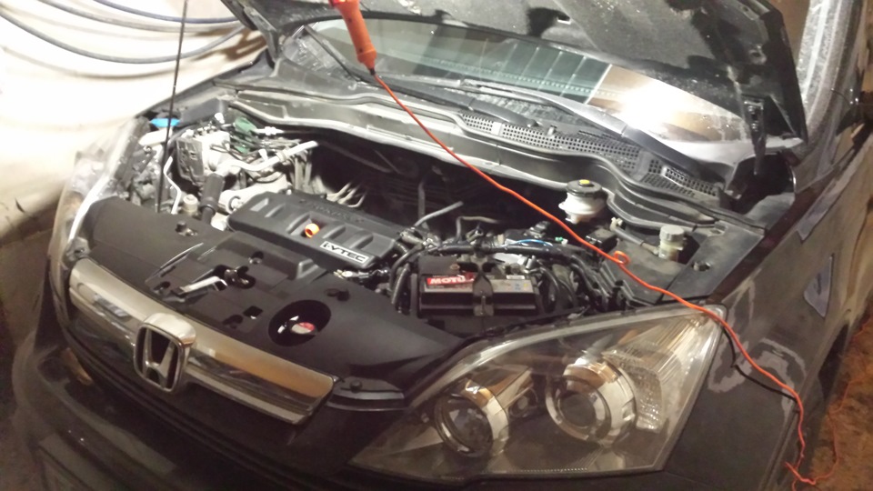 крышка двигателя для CR-V от сивика — Honda CR-V (RE), 2 л, 2008 года ...