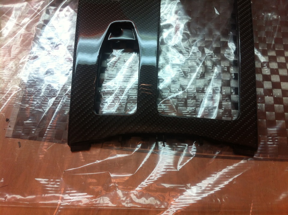Панель карбоновая на AMG C63 — Hyundai Tucson (JM), 2 л, 2014 года ...
