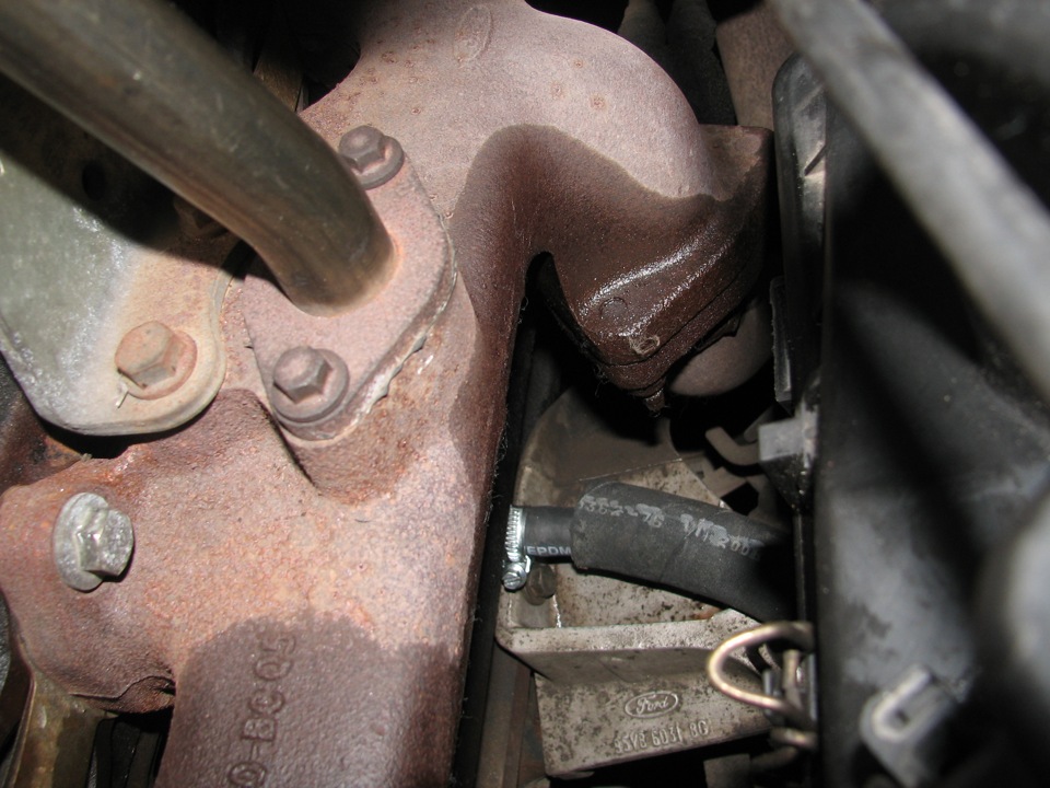 Забор холодной ОЖ из сливной пробки — Ford Transit (5G)