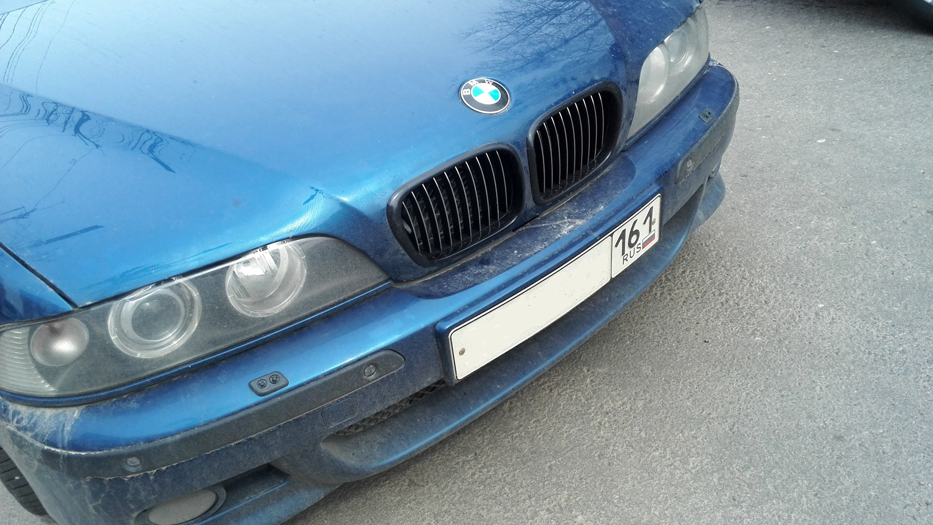 bmw e39 черные ноздри