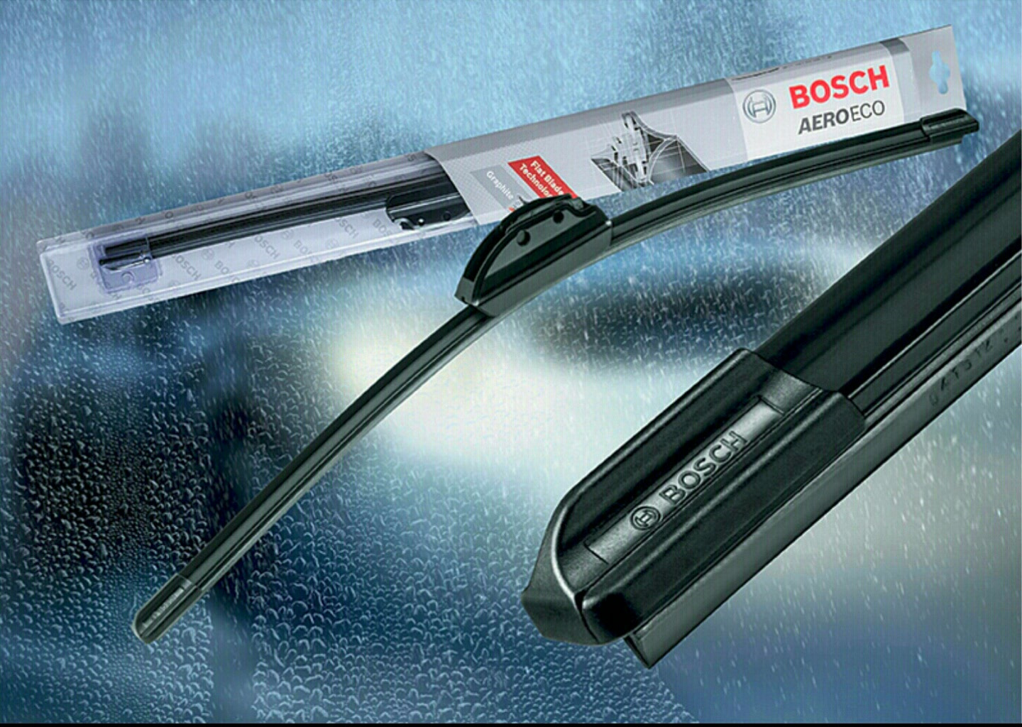 Бескаркасные стеклоочистители Bosch AeroEco AE 48. — Peugeot 205, 1,9 л ...