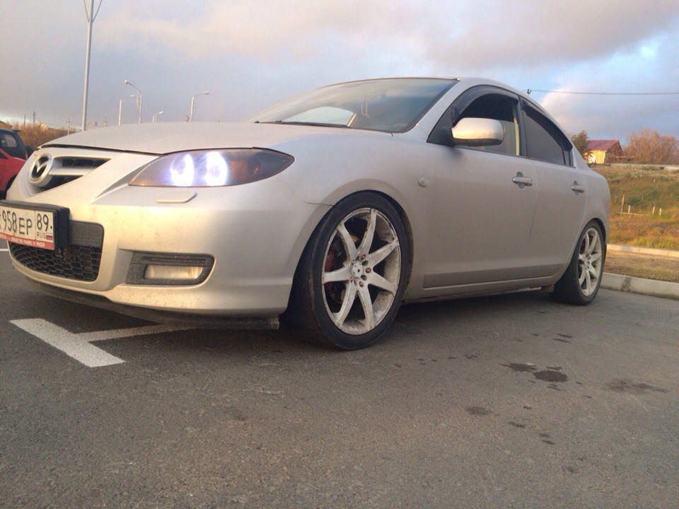 Занижение mazda 3 bk