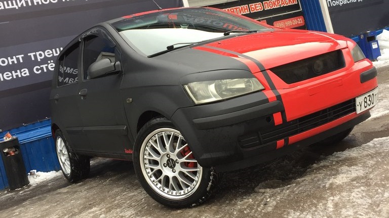 Hyundai Getz бензиновый 2004 | Rally edition на DRIVE2