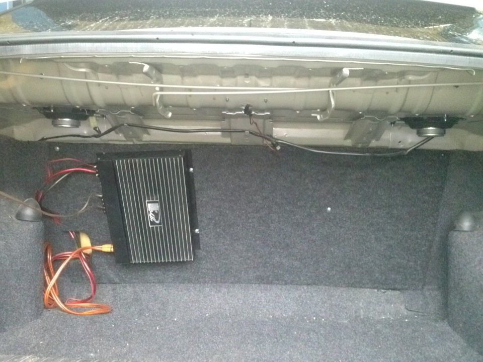 Задняя стенка — Daewoo Nexia (N150), 1,5 л, 2013 года | автозвук | DRIVE2