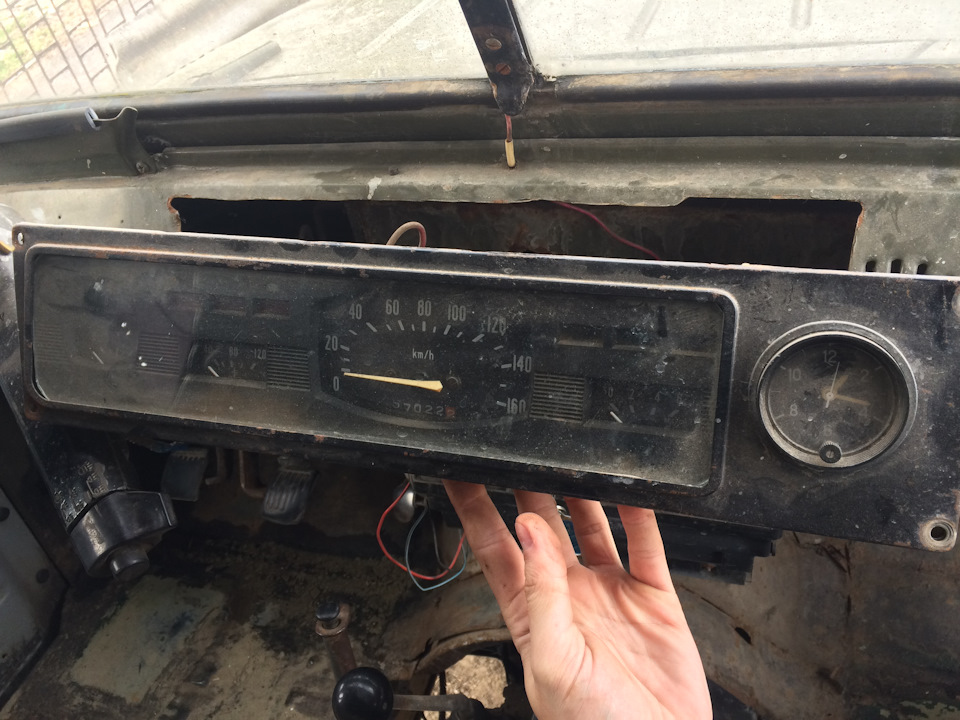 Спидометр от волги — УАЗ 469, 2 л, 2013 года | электроника | DRIVE2